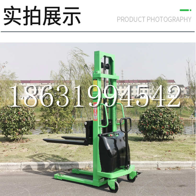 西乡县电动叉车堆高车液压铲车电瓶1吨2吨站驾步行式小型全自动叉车